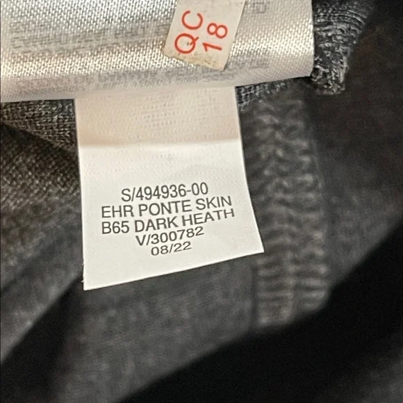 OLD NAVY Extra High-Waisted Stevie Skinny Pants Dark Heather Gray Size M NEW - Picture 10 of 11